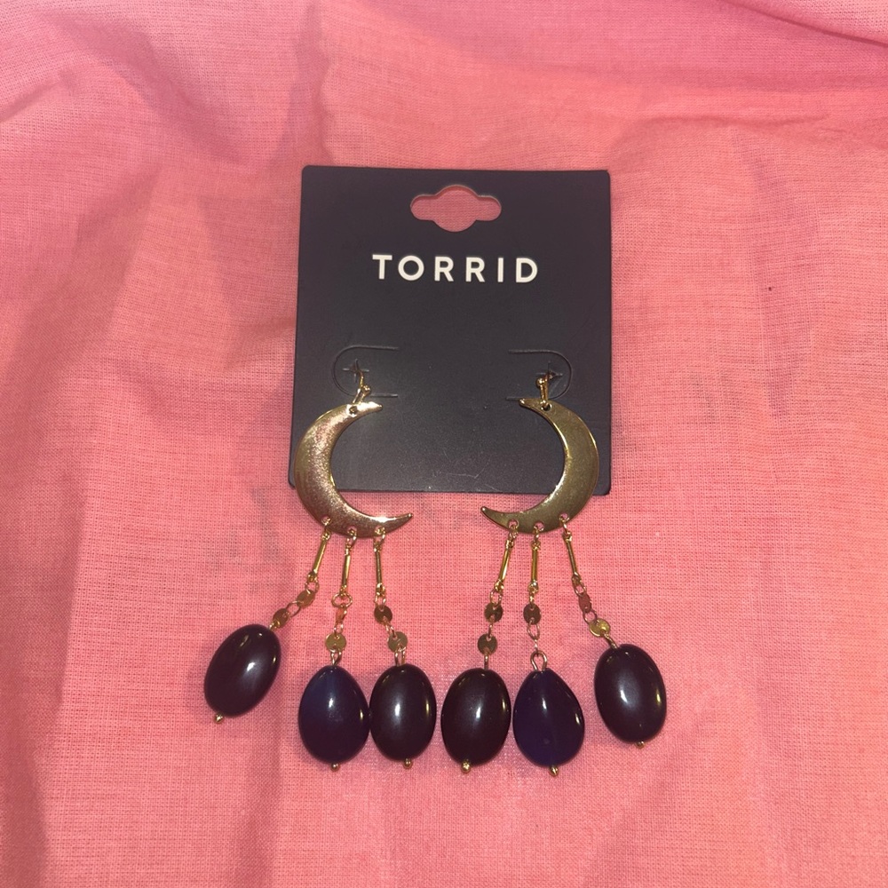 NWT Torrid Moon Earrings